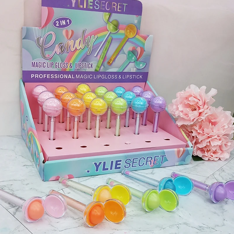2 in 1 Lip Balm Lip gloss Lipstick Cosmetics lip balm lip gloss lip makeup