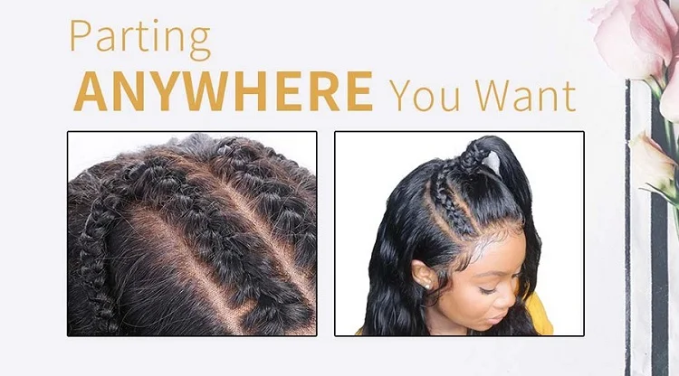 Cheap Apliques com cabelo humano