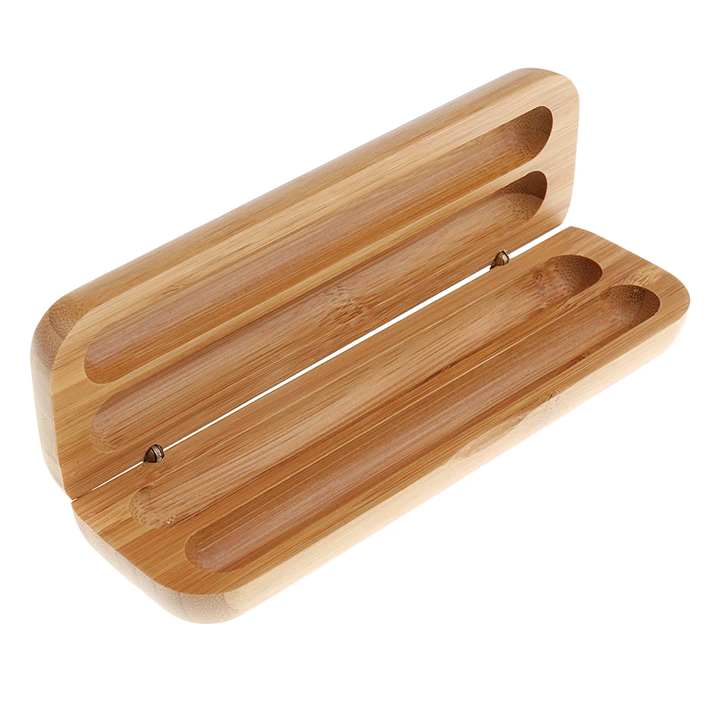 Durable Finest Pencil Case Fountain Pen Storage Box Container for House Office Ornament Beige