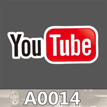 

50pcs/bag you tube Tip sticker travel skateboard trolley body sticker cartoon graffiti PVC waterproof stickers A0009