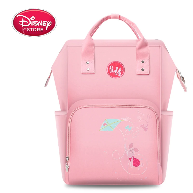 Подгузник-Мумия disney сумка Минни рюкзак "Микки" Мать сумка для ухода за ребенком Мама сумка для детской коляски дорожная сумка для беременных - Цвет: pink
