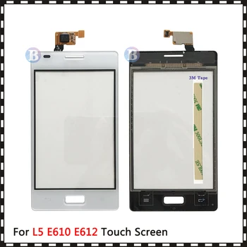 

High Quality 4.0" For LG Optimus L5 E610 E612 and Dual E615 Touch Screen Digitizer Sensor Outer Front Glass Lens Panel