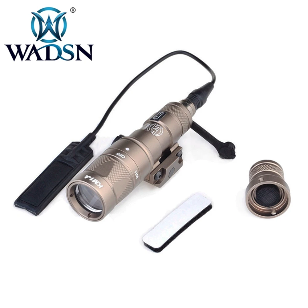 WADSN Softair Flash светильник M300W KM1-A Тактический Скаут светильник M300 стробоскоп лампа в форме пистолета страйкбол факелы WEX385 охотничье оружие светильник s