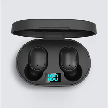 

E6S Wireless Earphone Mini Sport In-ear Headset Stereo Handsfree Noise Cancelling Earphones