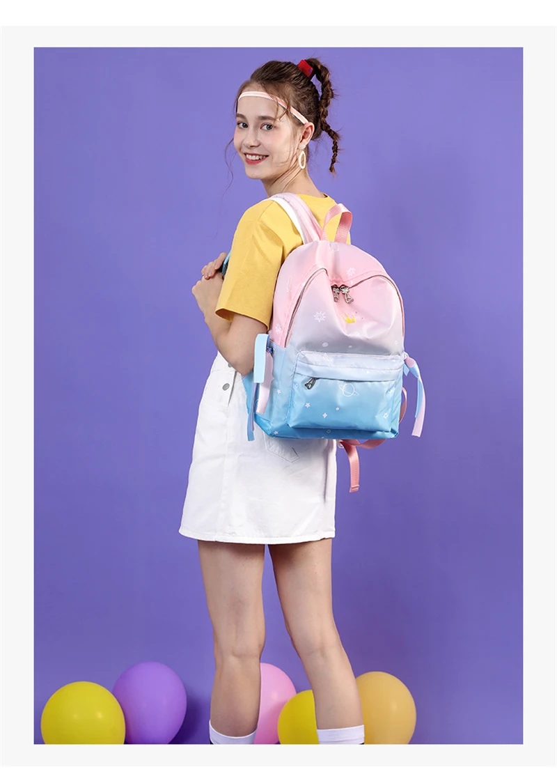 2019 новые модные рюкзаки Корона дельфин большой емкости студентов школьные сумки Высокое качество открытый рюкзак