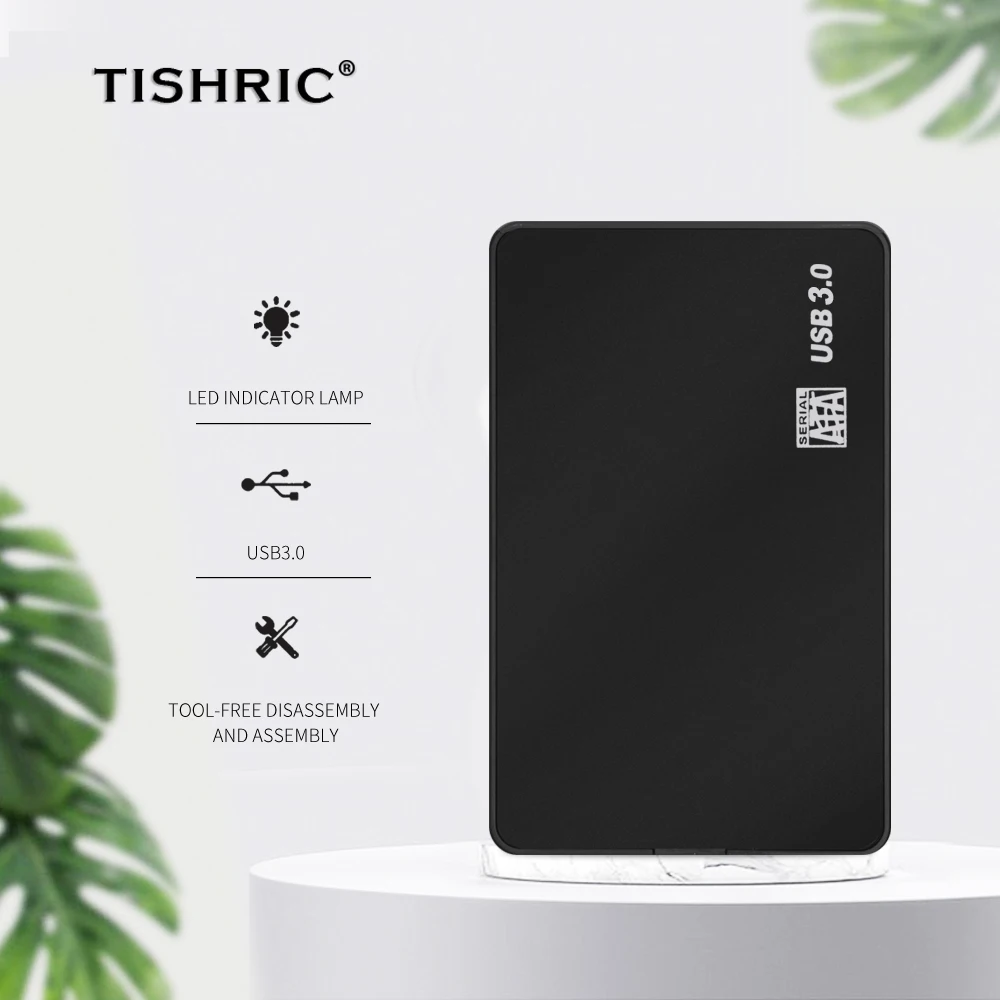 External Hard Drive Case 2.5" HDD Enclosure SATA To USB