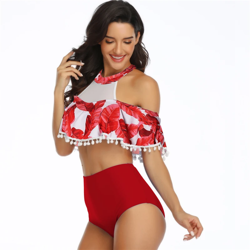 

Two Piece Women Swimsuit Family Swimming Bikini Push Up Swimwear Bikini Set For Surfing Swimming Bathing Suit M2012