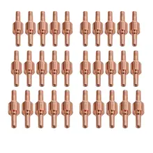 100 шт. плазменный резак расходный наконечник для LG-40 PT-31 резак фонарь CUT40 CUT50 DIY Инструменты теплопроводность