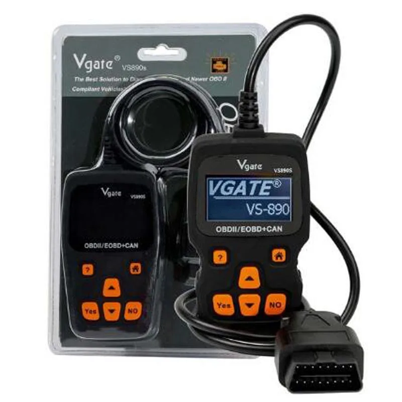 Профессиональный диагностический инструмент OBD2 EOBD VS890 Макси сканер OBD