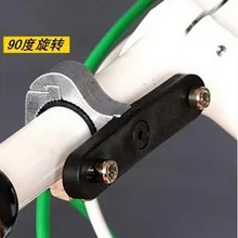 Велосипедный чайник рамка Монтажная база головка трубка руль расположение держатель бутылки воды переходный разъем горный велосипед оборудование Ac