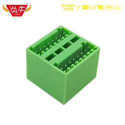 Bloco temporal de plug in pcb 2.5mm 15edgvh mcd2.5 2p ~ 12p, bloco temporal de 4 pinos ~ 24pin sodv 0,5/2 g1 2, 5 1894914, phoenix contato yanyu