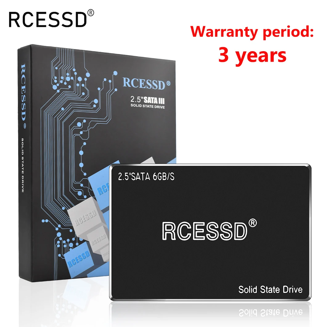 RCESSD 60/ 240/ 120/ 256/ 480/ 512 960 ГБ 1 Тб HDD SSD Внутренний 2 5 жесткий диск твердотельные диски