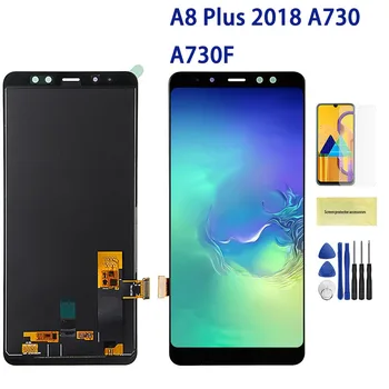 

6.0'' TFT Super Amoled LCD Display for Samsung Galaxy A8+ PLUS 2018 A730 A730F with Touch Screen Digitizer Assembly