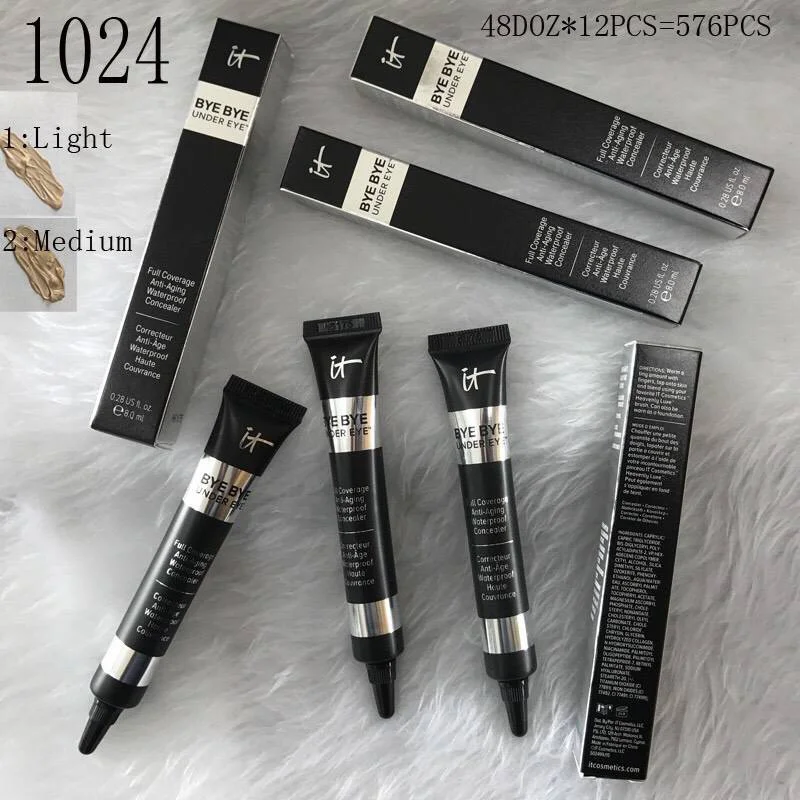 Drop ship It Cosmetics IT BYE UNDER EYE full coverage anti-aging waterproof concealer 8ml Light &amp Medium Shades CONCEALER | Дом и сад