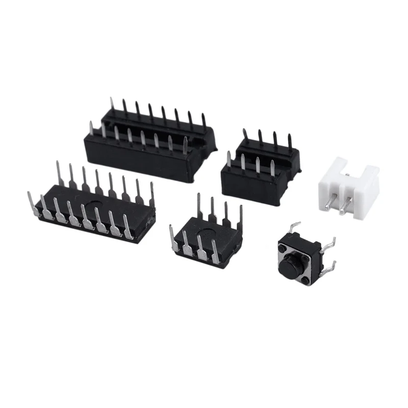 Топ!-электронные кости NE555 CD4017 DIY Kit 5 мм красные светодиоды 4,5-5 в ICSK057A электронный Забавный набор