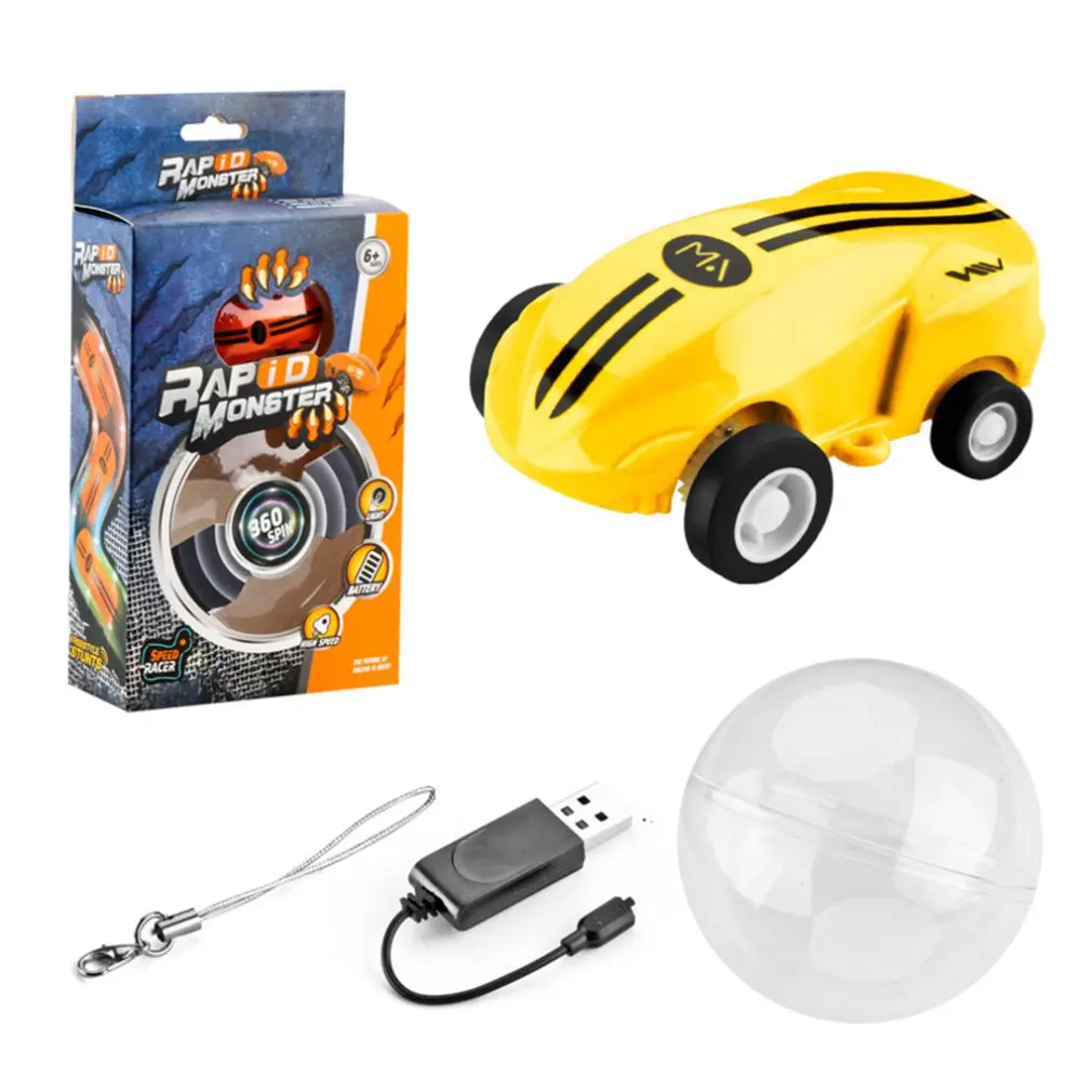 

Min High Speed Laser Car Pocket Mini Light Toy Car 360 Degree Stunt Spin Racing Model Parent-Child Interaction