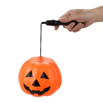 

Pumpkin Lantern Jack-O-Lantern Halloween Festival Home Decoration Orange 17CM