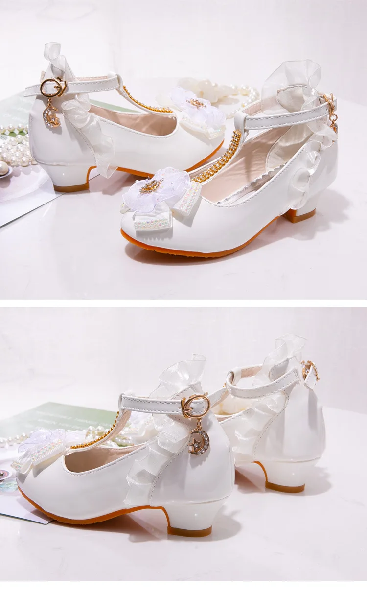 Princesse Magique Chaussure Mariage Enfant Fille Chaussure à Talon