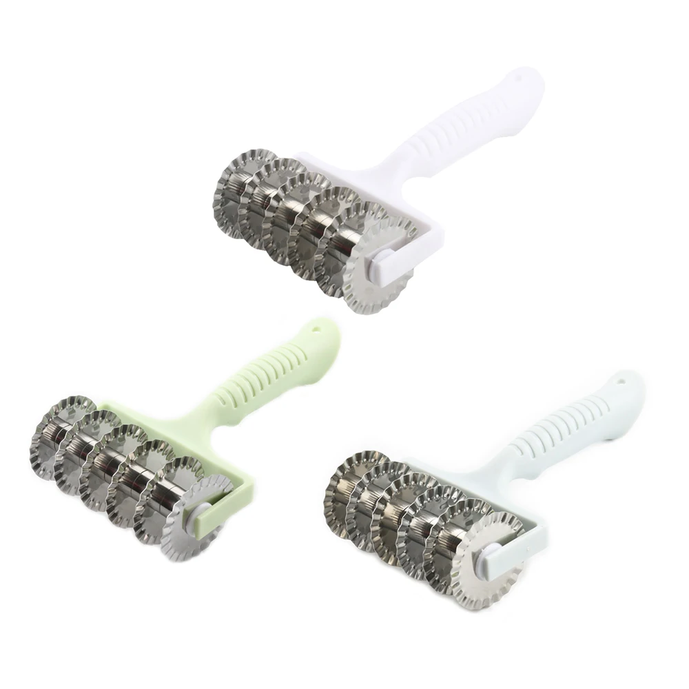

Stainless steel Baking Tool Pull Net Wheel Knife Pizza Pastry Lattice Roller Cutter for Dough Pie Craft Kitchen Accessories