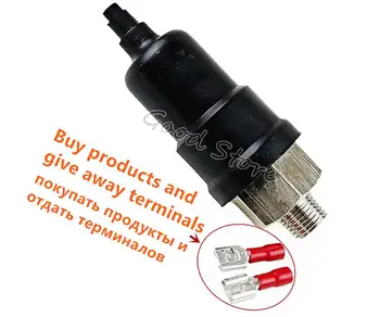 

QPM11-NC / QPM11-NO G1/8 G1/4 Pressure Switch 0.1-1MPA / Adjustable Air Diaphragm Mechanical Simple Automatic Controller