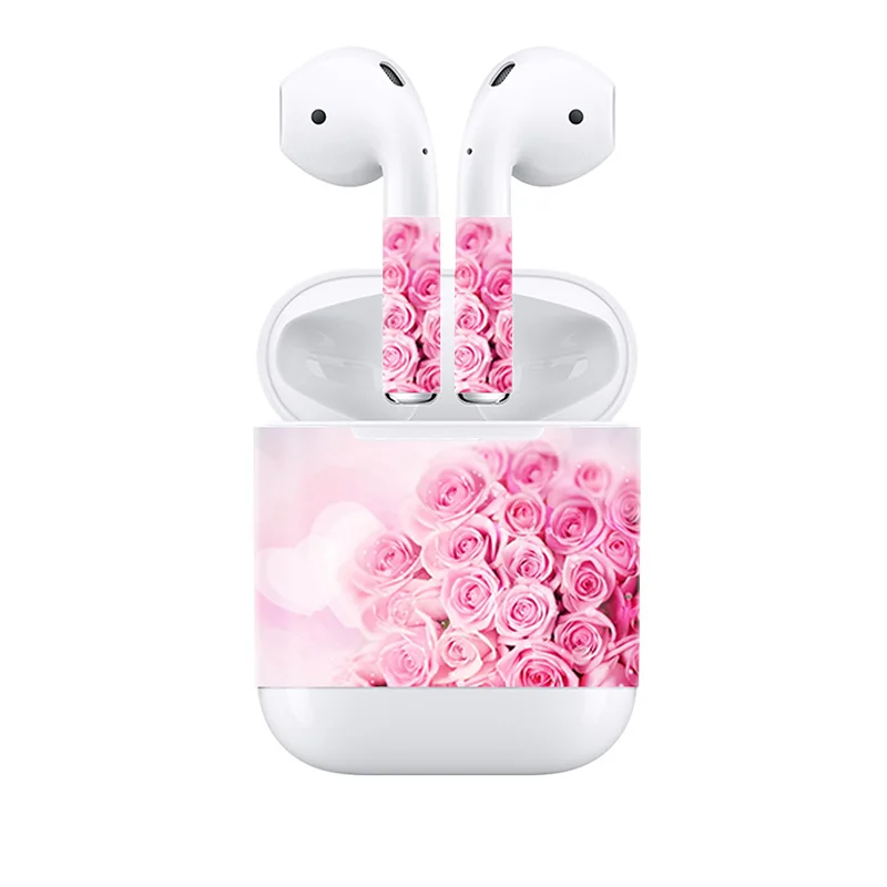 Для AirPods Skins наклейка Съемная клейкая декоративная переводная картинка на кожу