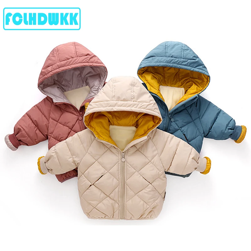 Chaqueta Acolchada Corta De Invierno Para Niños Y Niñas: Material Nailon, Cálida, Lavable, Diseño Moderno, Ideal Para Bebés Y Niños Pequeños
