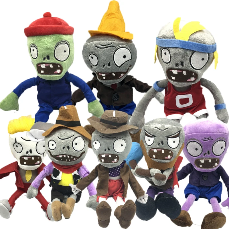 30 см Plant vs zombies плюшевые игрушки мягкие для детей Детская кукла|Мягкие растения| |