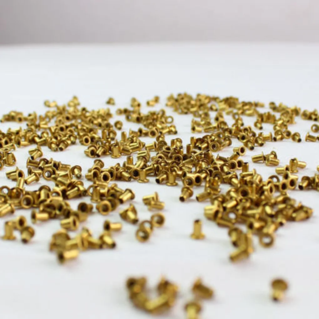 1000pcs Beehive Frame Eyelets Bee Nest Box Frame End Threading Hole Beekeeping Tools Foundation Copper Eye