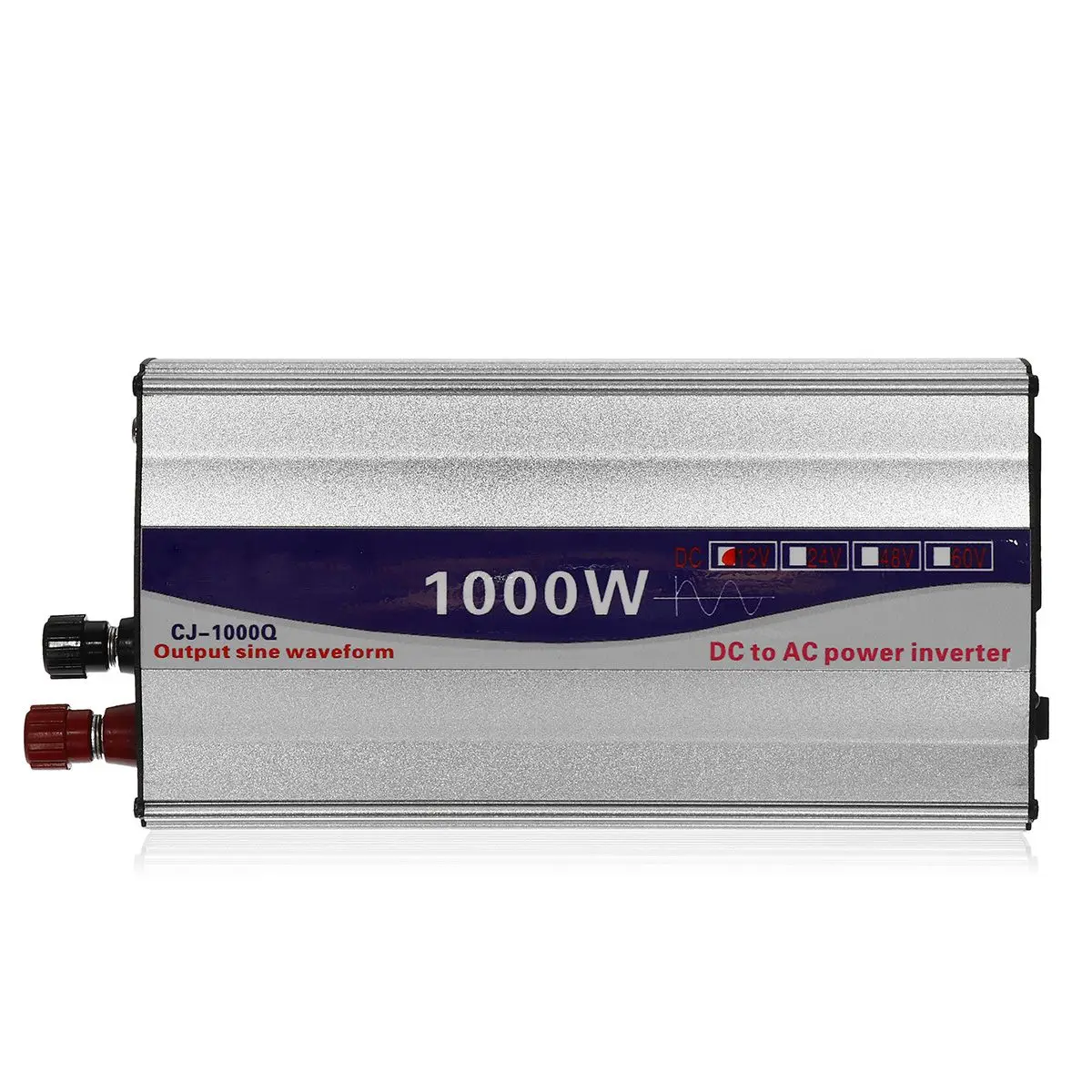 1000W 12 V/24 V постоянного тока до 110 В немодулированная Синусоидальная волна силовой инвертор конвертер