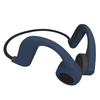 

X9 Bone Conduction Waterproof Bone Earphones with Mic Bluetooth Headphones Built-In 8GB Memory Headphones for Sports Riding