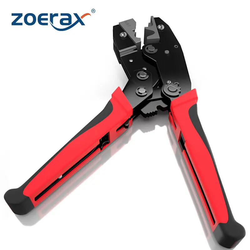 

ZoeRax CAT7 Crimper Tool Crimping Plier Network Professional Crimper for CAT7 CAT6A STP Modular Plugs with RJ45 8P8C Connector