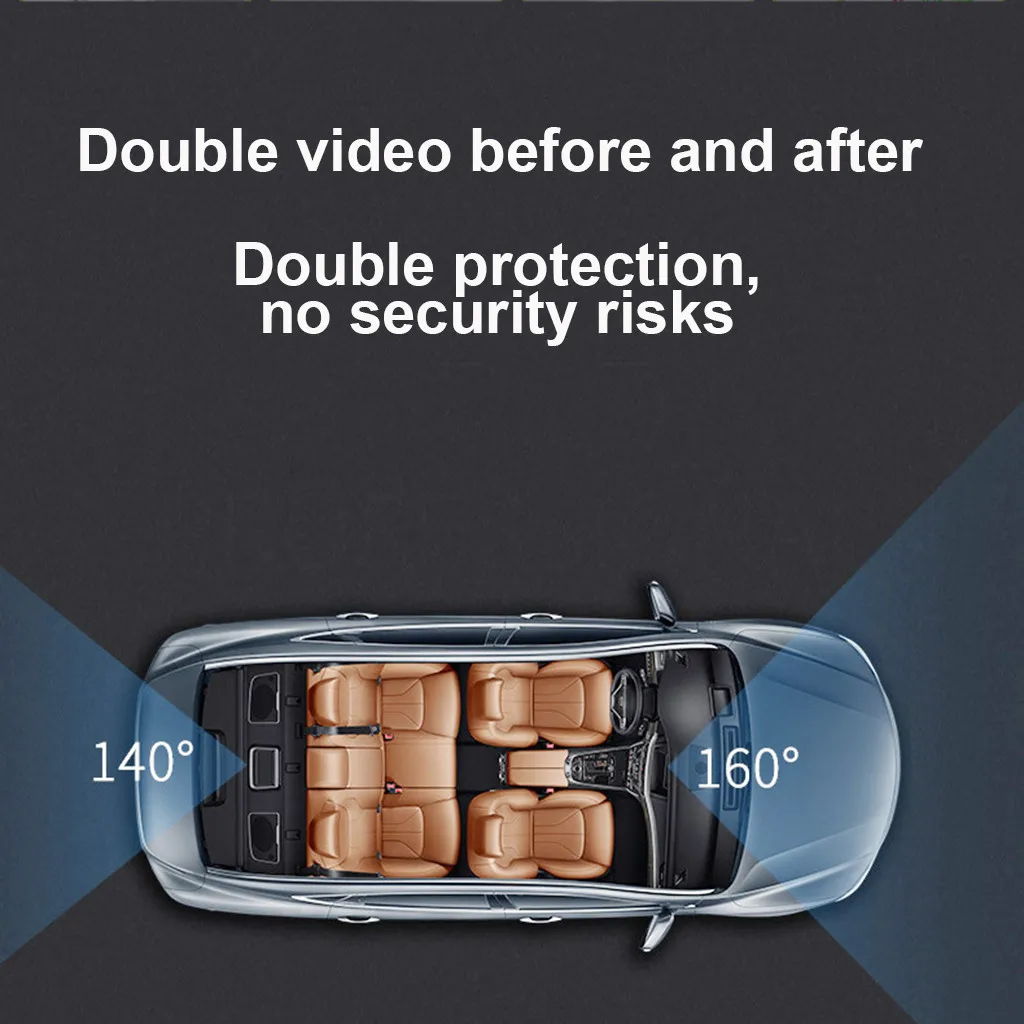 " автомобильный видеорегистратор авторегистратор Full HD 1080P DVR 170 градусов широкоугольный Автомобильный видеорегистратор приборная панель камера с ночным видением