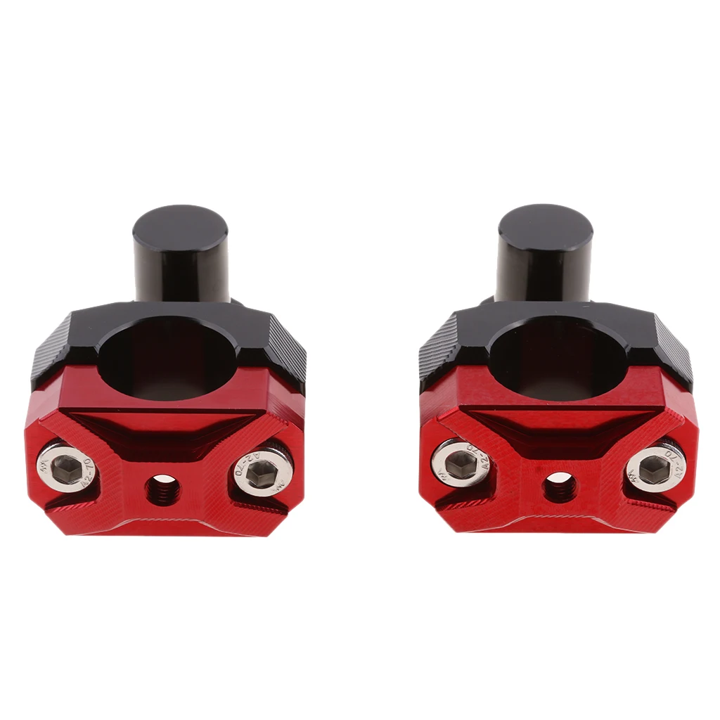 Motorcycle HandleBar Handle Fat Bar Mount Clamps Riser 7/8'' 22mm 28mm