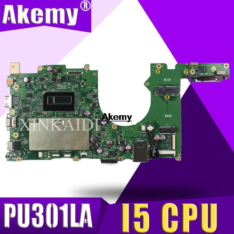 PU301LA Laptop Moederbord Voor Asus PU301LA PU301L PU301 Test Originele Moederbord I5 Cpu PU301LA Laptop Moederbord Voor Asus PU301LA PU301L PU301 Test Originele Moederbord I5 Cpu