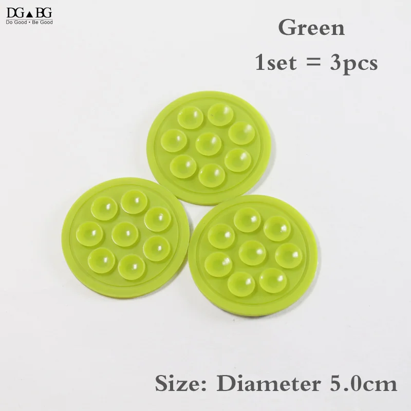 Green R8 DIY силиконовый резиновый коврик на присосках 3 м стикер высокого качества присоска для VR Mobile MP4 gps Аксессуары - Color: Green R8