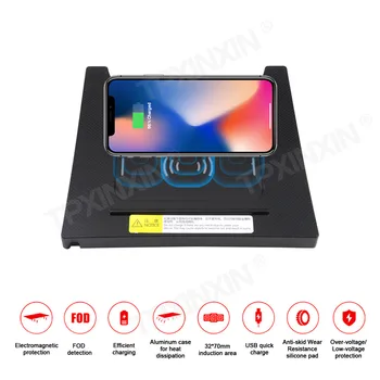 شراءتشى سيارة لاسلكي شاحن لهوندا VEZEL/XR-V 2015-2018 ذكي الأشعة تحت الحمراء سريع لاسلكي حساس شحن حامل هاتف
