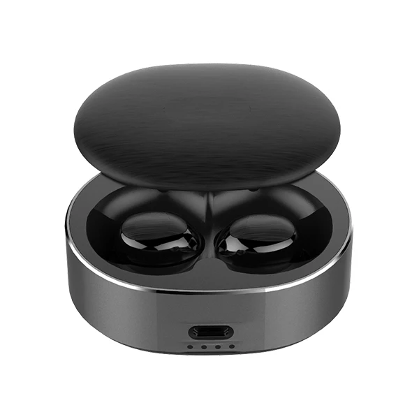 B20 TWS Mini Dual V5.0 Bluetooth Earphones True Wireless Headsets 3D Stereo Sound Earbuds Dual Microphone Charging box - Цвет: Black