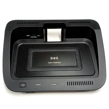 

10W Car QI Wireless Charger for Toyota RAV4 2019 2020 Charging Plate Wireless Phone Holder Accessories