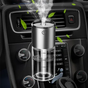 

NEW Cup Shape USB Air Humidifier for Home Car Ultrasonic Mini Aroma Diffuser Air Purifier With LED Lights Car Air Humidificador