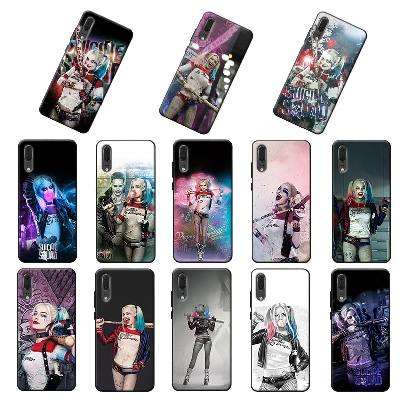 Harley Quinn Suicide для huawei mate 30 pro p20 p30 lite 20 Мягкий силиконовый чехол телефона |