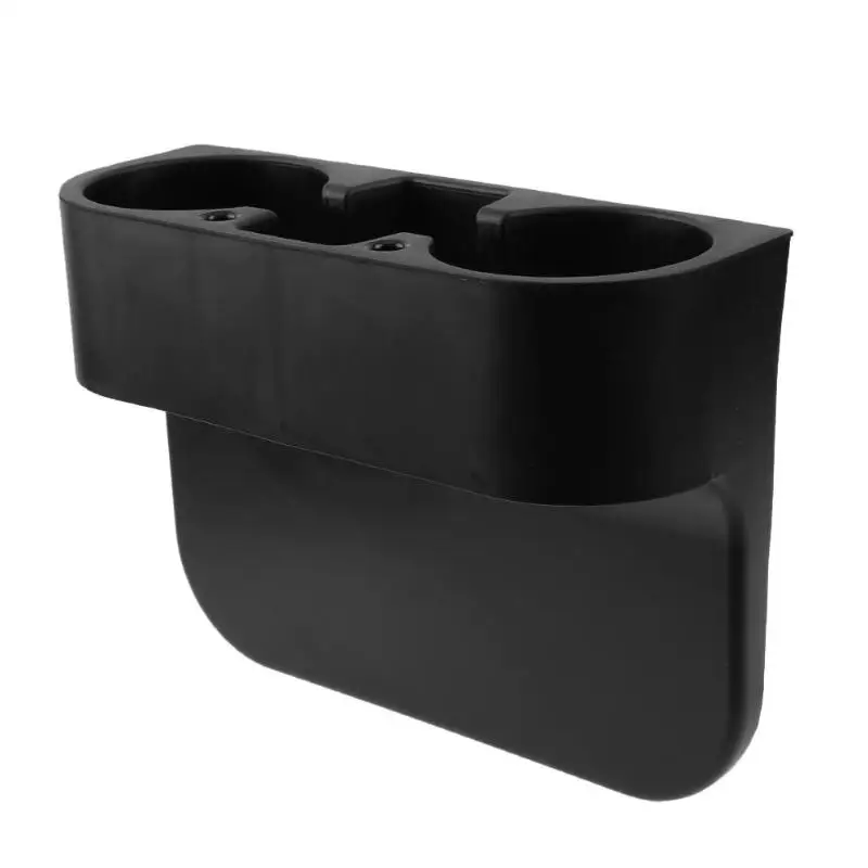 Black Cup Holder Автомобильный органайзер, многофункциональный автомобильный держатель для сиденья, автомобильный держатель для чашки, держатель для бутылки для напитков, консольная коробка, аксессуары для интерьера - Название цвета: Black Cup Holder