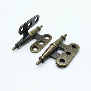 

Antique Cabinet Hinge Green Bronze detachable Folding Butt hinge for Wardrobe Cupboard Door Furniture Vintage Retro Hardware