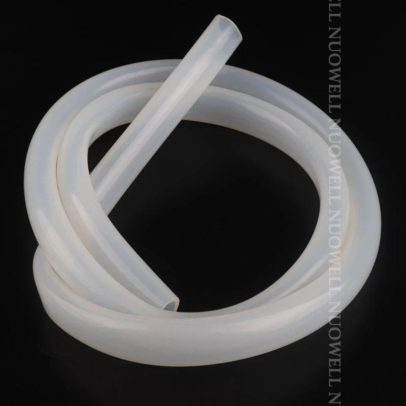 100cm I.D 2~7mm Food Grade Clear Transparent Silicone Hose Heat Resistant Flexible Silicone Tube Soft Pipe Aquarium Rubber Hose