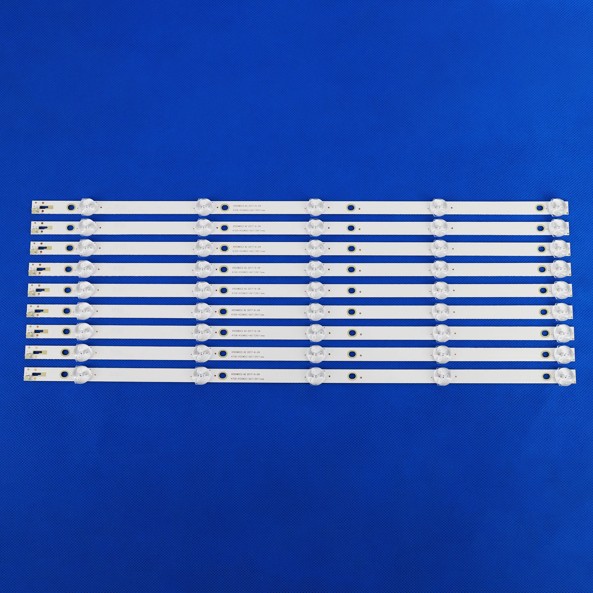 Striscia Di Retroilluminazione A Led Per Tv Phili Ps 50" Kk500Wdc2 A2 4708-K50Wdc-A2113N11 50Put6023 Polaroid P50Fn117K P50Fn117K