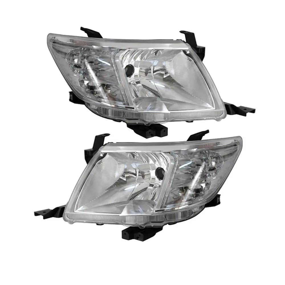1 пара OEM головной светильник для Toyota Hilux Pickup VIGO головной светильник DRL 2012 2013 - Цвет: UH-VG12-022A