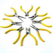 

6 Typies Pliers Diagonal Wire Cable Cutting Pliers Side Snips Flush Pliers Needle Nose Pliers Jewelry Hand Tool Sets Drop Ship