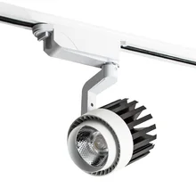 Трек-светильник ing 15 Вт/20 Вт/30 Вт светодиодный COB потолочный светильник с изображением рельсов вращающийся бар Чайный домик для спальни