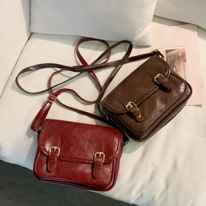 Лидер продаж, винтажные сумки через плечо bolsa feminina, женские сумки через плечо, кожаные одноцветные сумки-мессенджеры, сумки