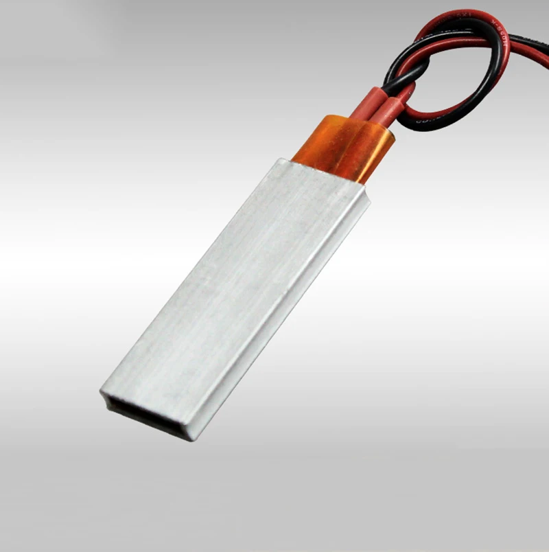 PTC Heater 12V-110V Constant Temperature Ceramic Heating Plate Heating Tablet Thermostat Keep Warm Antifreeze Dehumidify 60x21mm