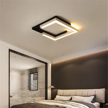 

Square/round Modern Led Ceiling Lihgts For Living Room Study room Bed Room Lights Black+White Led Ceiling Lamp Light Fixtures